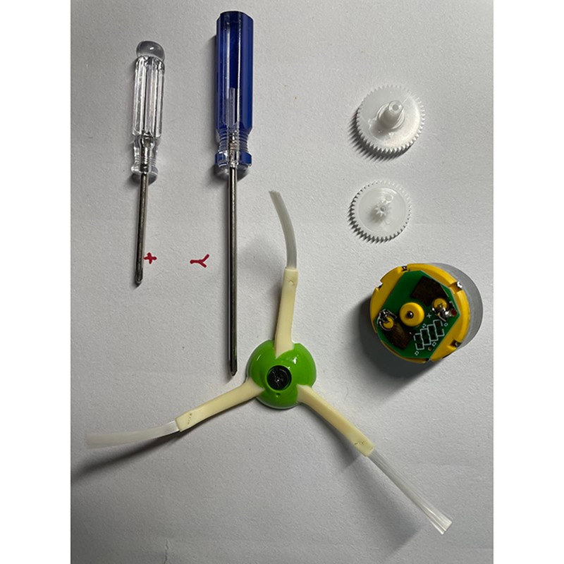 HMHAMA Side Brush Motor Module Side Brush Motor Gear Compatible