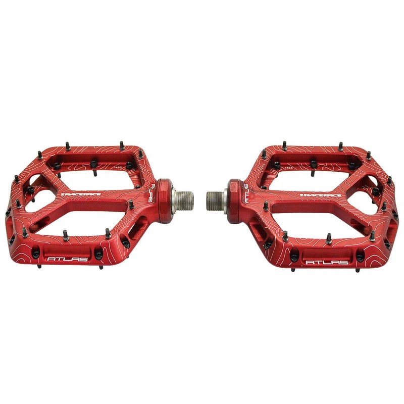 RaceFace Atlas Bike Platform Pedals, Red, RF2948