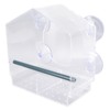 Window Bird Feeder Clear Sturdy Acrylic Window Bird House Feeder