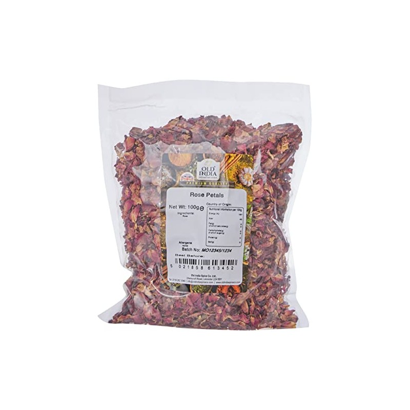 Old India Rose Petals 100g