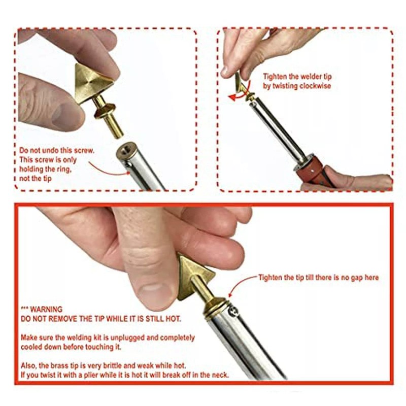 JOUNJIP Plastic Welding Kit Deluxe - UL Certified - 17