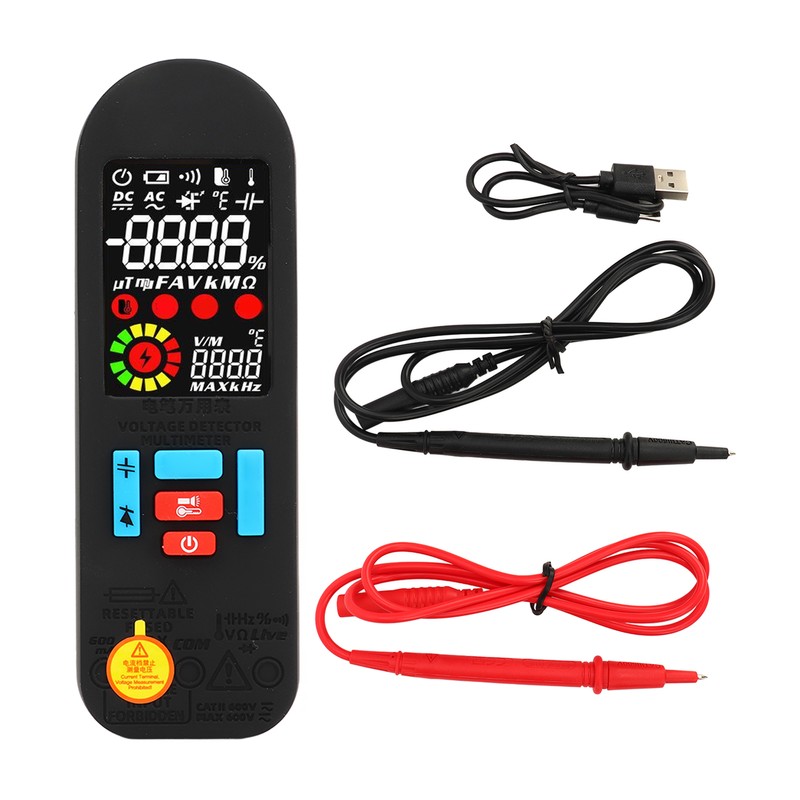 BSIDE A2X Rechargeable Digital Multimeter 6000 Counts Smart Automatic Voltmeter