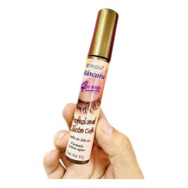 Kit Prosa 2 Pzs Rímel Profesional Silicon Tono Café