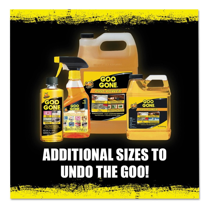 Goo Gone 2087 Original Cleaner Citrus Scent 8 oz Bottle