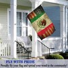 NASIAN Mexico Flag Mexican American Flags for Outside 3x5 Double