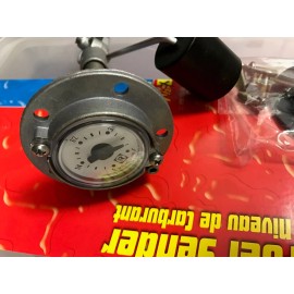 Moeller  GAS MARINE FUEL GAUGE SENDER 7-1/2" BOAT MOELLER 114 03575010 WITH GAUGE ON TOP