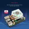 Waveshare Low-Profile ICE Tower CPU Cooling Fan, Compatible with Raspberry