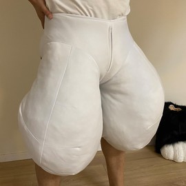 LUOWAN Digitigrade Fursuit Legs interior, Cosplay Costume cloth, furry leg liner