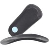 Leather arch half pad, flat foot insole, arch foot insole,