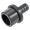 sourcing map PVC Pipe Fitting 16mm Barbed x 32mm OD