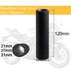Motorcycle Handlebar Grips Foam Comfort Grips Universal Sponge Covers Anti-Slip