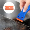 GALAMAX 100 Pcs Plastic Blades for Scraper, Plastic Scraper Replacement