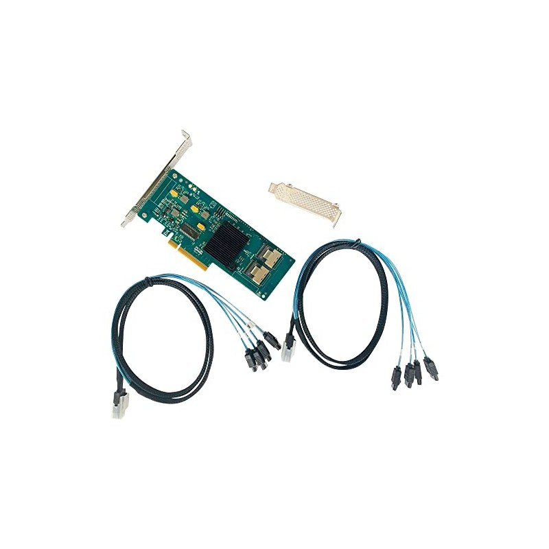 LSI 9201-8i RAID Controller Card 6G HBA FW P20 9211-8i