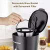 Bonsenkitchen Iced Coffee Maker, Coffee Machine, Reusable Filter, Easy One-Touch