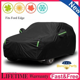 Monster-Parts For Ford Edge Custom Fit Full Car Cover Waterproof Sun All Weather Protection