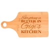 Everything Is Better In Gigi's Kitchen Oma Gift Bamboo Cutting