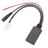 Car Bluetooth Audio Cable Adapter with Microphone Hands Free Replacement