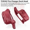 Deawater Red Plastic Mount Demount Head for Hunter Tire Changers,