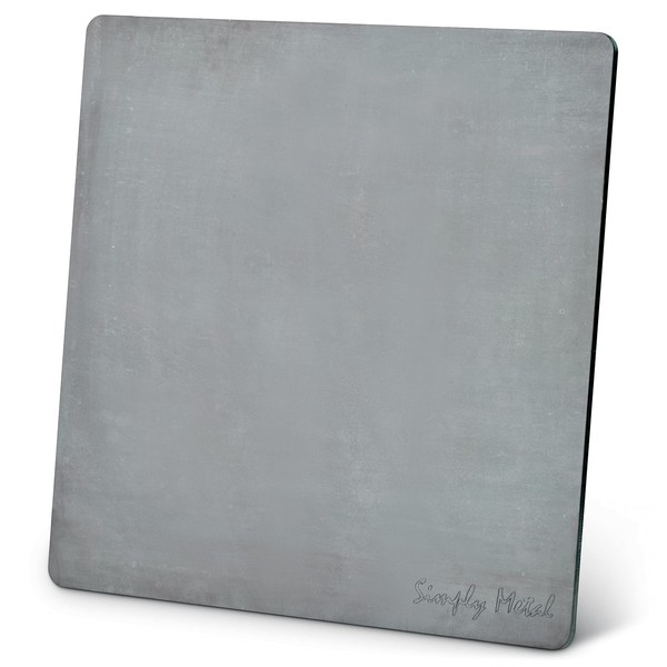 Baking Steel 30cm Square, Steel Pizza Stone, 6mm Thick for Bread and Pizza Making Unbreakable, UK Made