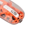 Wireless 2.4G Bluetooth Transparent Mouse 2400 DPI Rechargeable 400mAh RGB