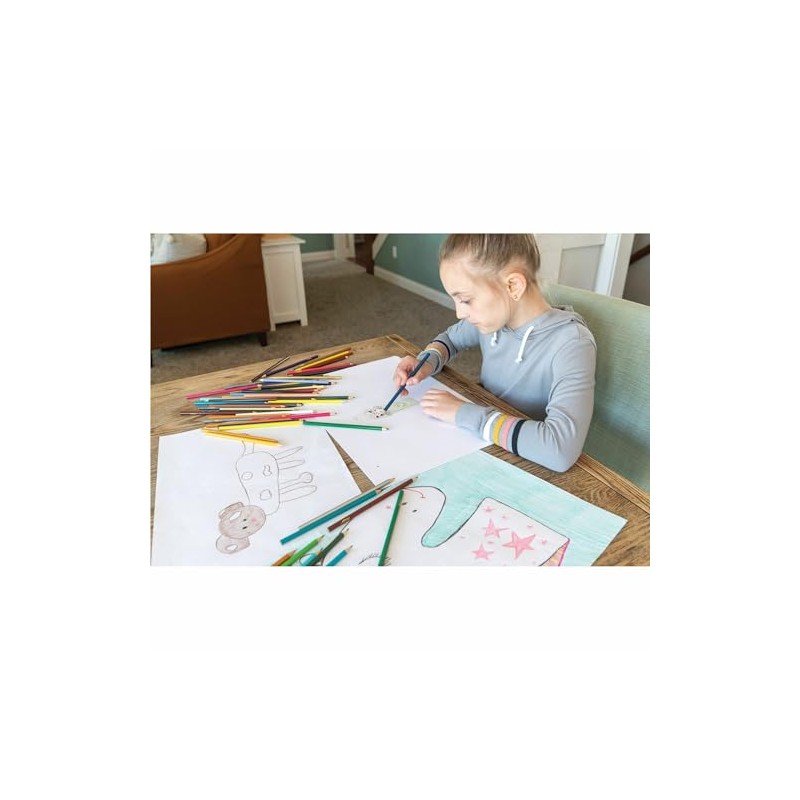 Pacon Drawing Paper, White, Heavyweight, 12" x 18", 500 Sheets