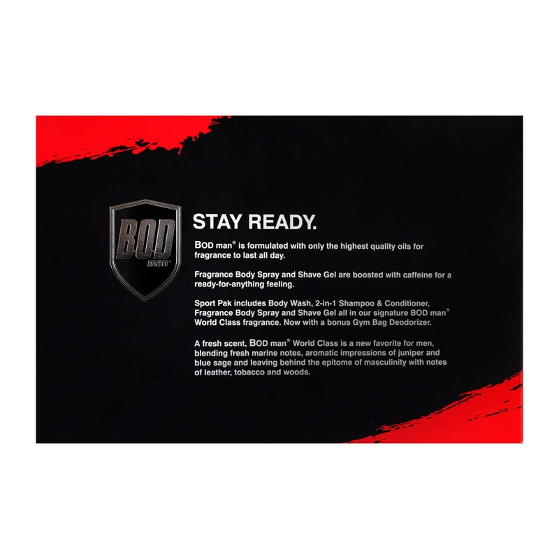 Bod Man (1) Box Set Sport Pak - World Class