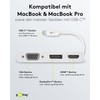 goobay 52412 Multiport Adapter USB-C to VGA + DP +