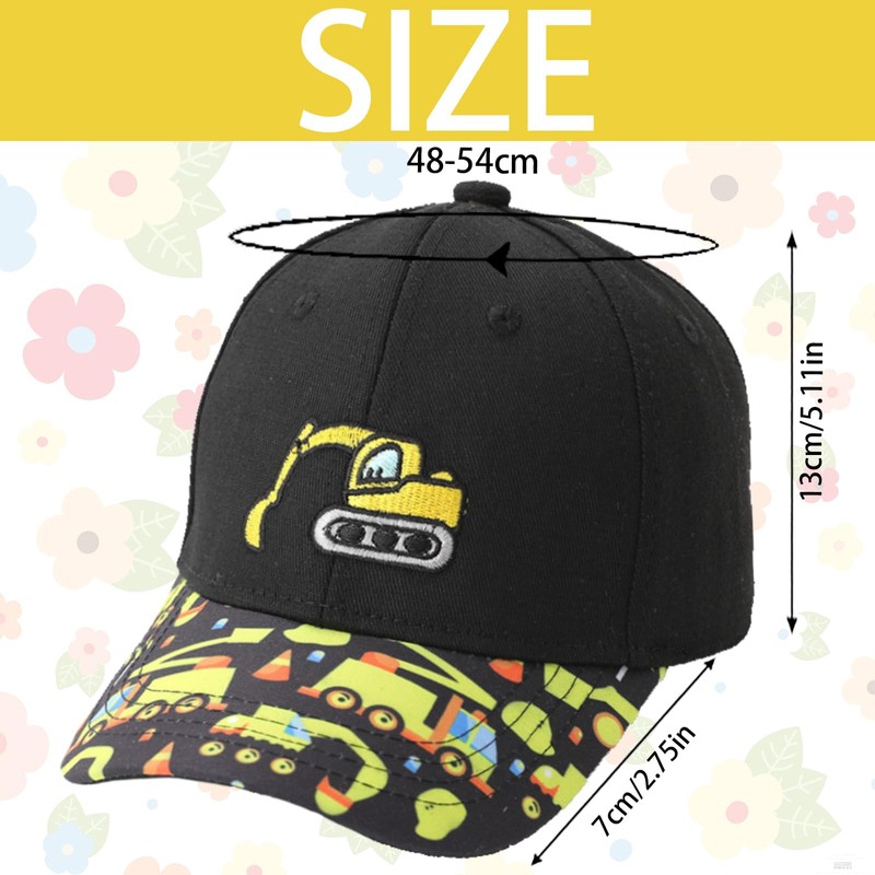 AUNGCSHE Baseball Cap, Adjustable Children's Snapback, Adjustable Baseball Cap, Sun