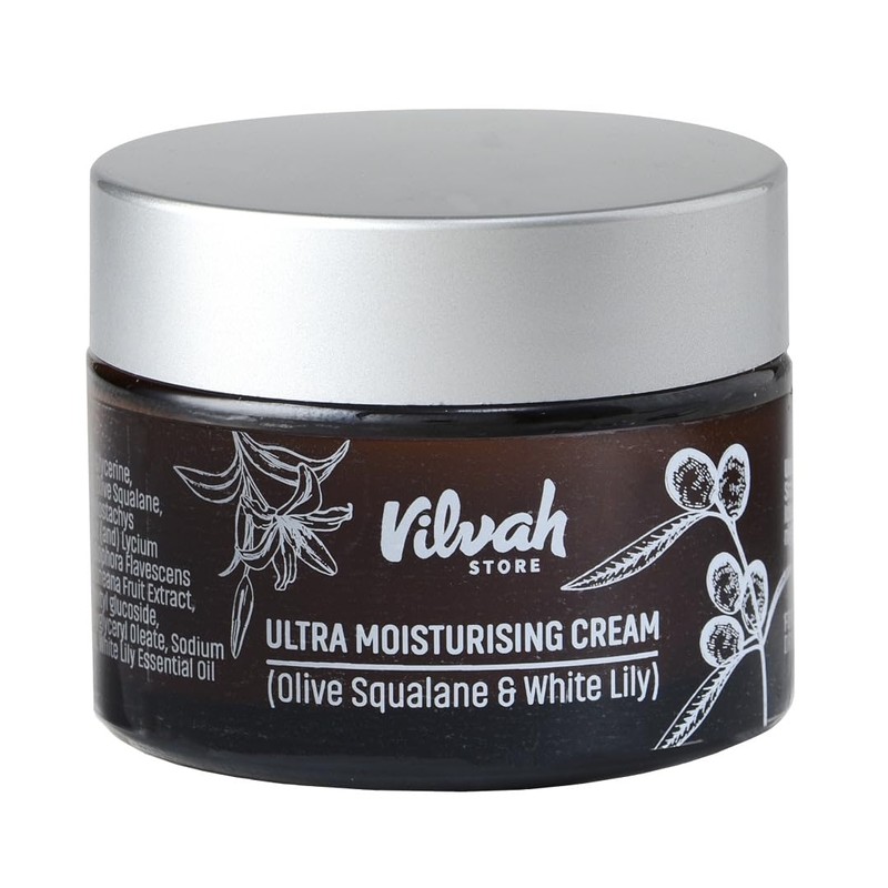 vilvah STORE Crema Ultra Hidratante (Escualeno De Oliva Y Lirio