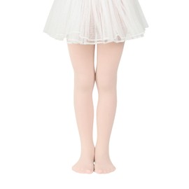 Leggings para bebé de Navidad de ballet, medias de danza para niña calcetines atléticos para niños, Blanco y rosa, 3-6 Años