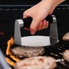 VICASKY Stainless Steel Burger Press, Burger Smasher Smash Burger Press