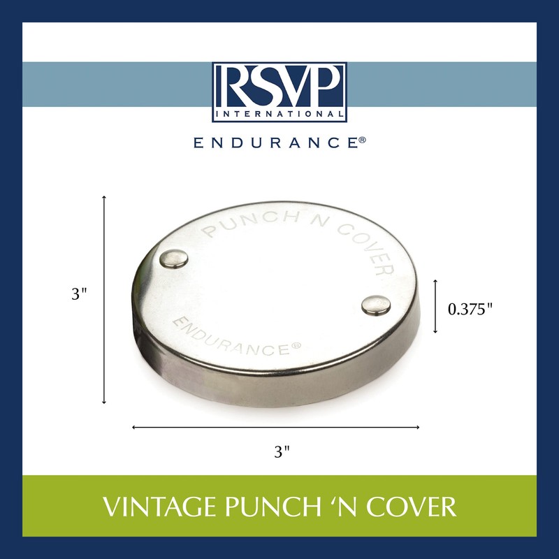 RSVP International Kitchen Collection Storage & Preservation, Vintage Punch 'N