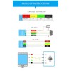 WitMotion SINDT RS485 Modbus High-Precision MPU6050 Digital Inclinometer, Accelerometer+Gyroscope+Tilt Angle
