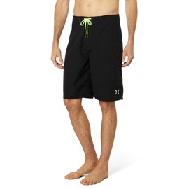 Hurley One & Only 2.0 21" Boardshorts Black/Volt Gradient 38