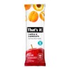 That's it. Apple + Apricot 100% Natural Real Fruit Bar,