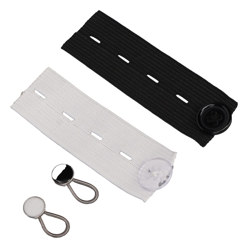 20pcs Extender Button Set with 10 Elastic Waist Extender Button