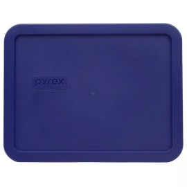 Pyrex 7211-PC Navy Blue Rectangle Food Storage Replacement Lid Cover