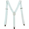 KASSAI Y-Shaped Suspenders, Width 1.0 inches (25 mm), 3 Clips,