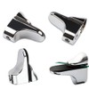 2 Pcs Glass Shelf Support Adjustable Glass Shelf Bracket Polished