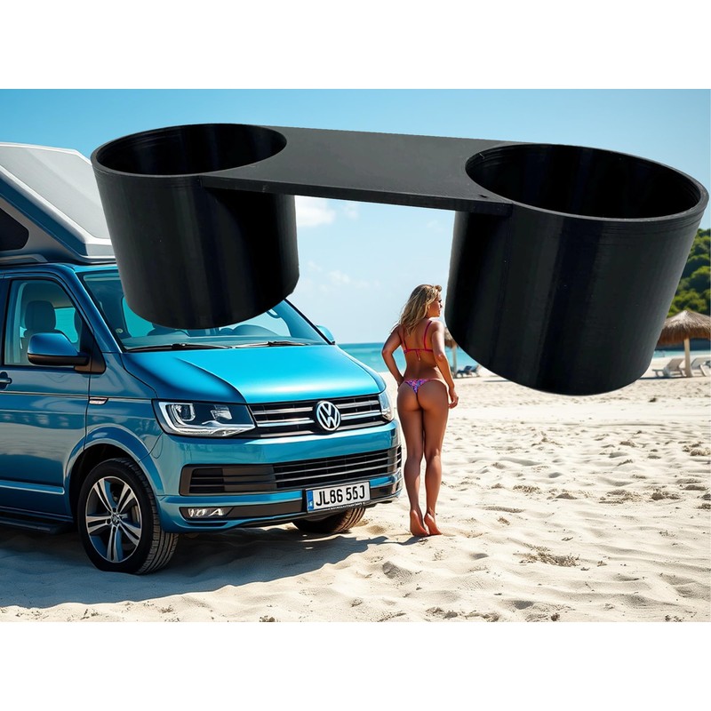 eXODA Drink Holder for VW T5 - Perfect Fit and