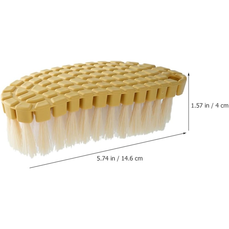 Cepillo para Fregar Ropa 2 Piezas de Plástico, Lavado a