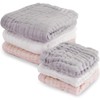 Keratta Ible Bathing Gauze Handkerchief Towel, Baby Dull Color, Set
