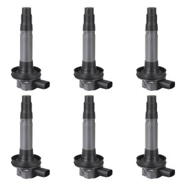 ITOM Ignition Coil Pack UF553 Compatible with Ford Edge Explorer Taurus 2008-2009 Mustang 2011-2016 V6 3.7L, for Lincoln MKS, for Mazda CX-9, for Mercury Sable 2008-2009 V6 3.5L Coil Packs Set of 6