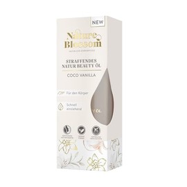 Nature Blossom Coco Vanilla - Olio di bellezza naturale rassodante, 75 ml
