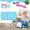 Magic Sensory Busy Book for 3+ Year Old Toddler -