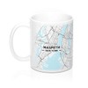 Maspeth, New York NY Map Mug (11 oz)