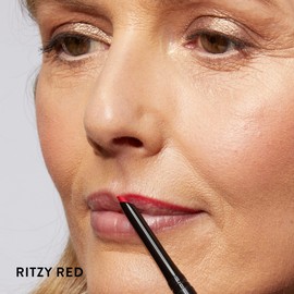 LAURA GELLER NEW YORK Modern Classic Lip Liner, Luxurious Creamy Long Lasting Lip Liner, Prevents Feathering and Fading, Ritzy Red