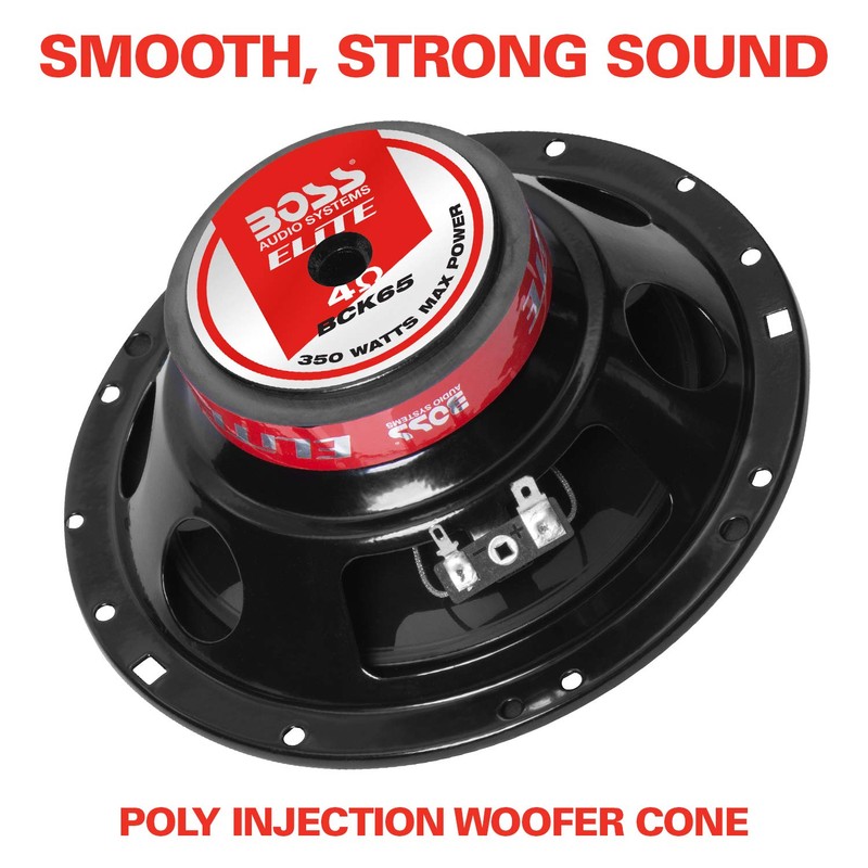 BOSS Audio Systems Elite BCK65 Component Car Speaker System -