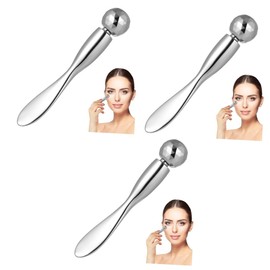 DOITOOL 3 Pcs Eye Massage Sticks Beauty Roller for Face Mini Device Smooth Surface