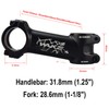 Anurjah Bike Stem 31.8mm ±7° ＆ ±35° MTB Road Bike